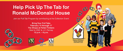 Ronald McDonald House Toledo Pull Tabs